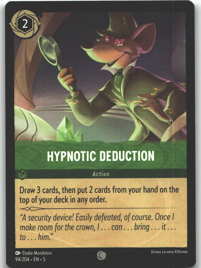 Hypnotic Deduction