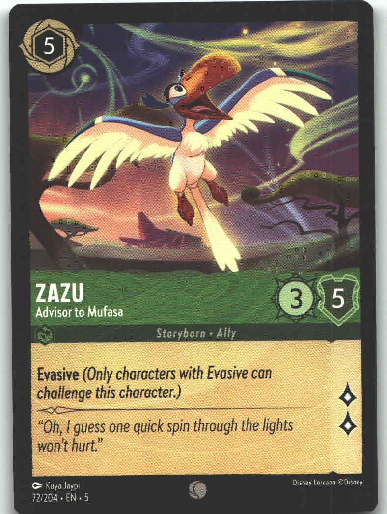 Zazu - Advisor to Mufasa