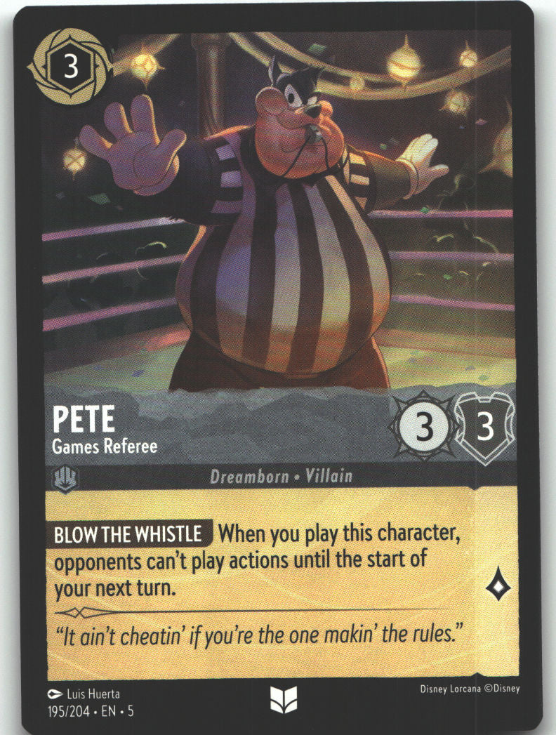 Pete - Games Referee
