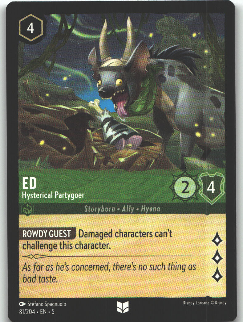 Ed - Hysterical Partygoer