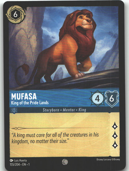 Mufasa - King of the Pride Lands
