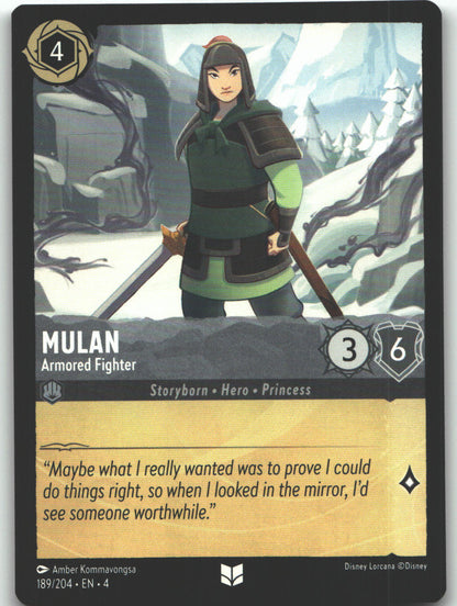 Mulan - Armored Fighter