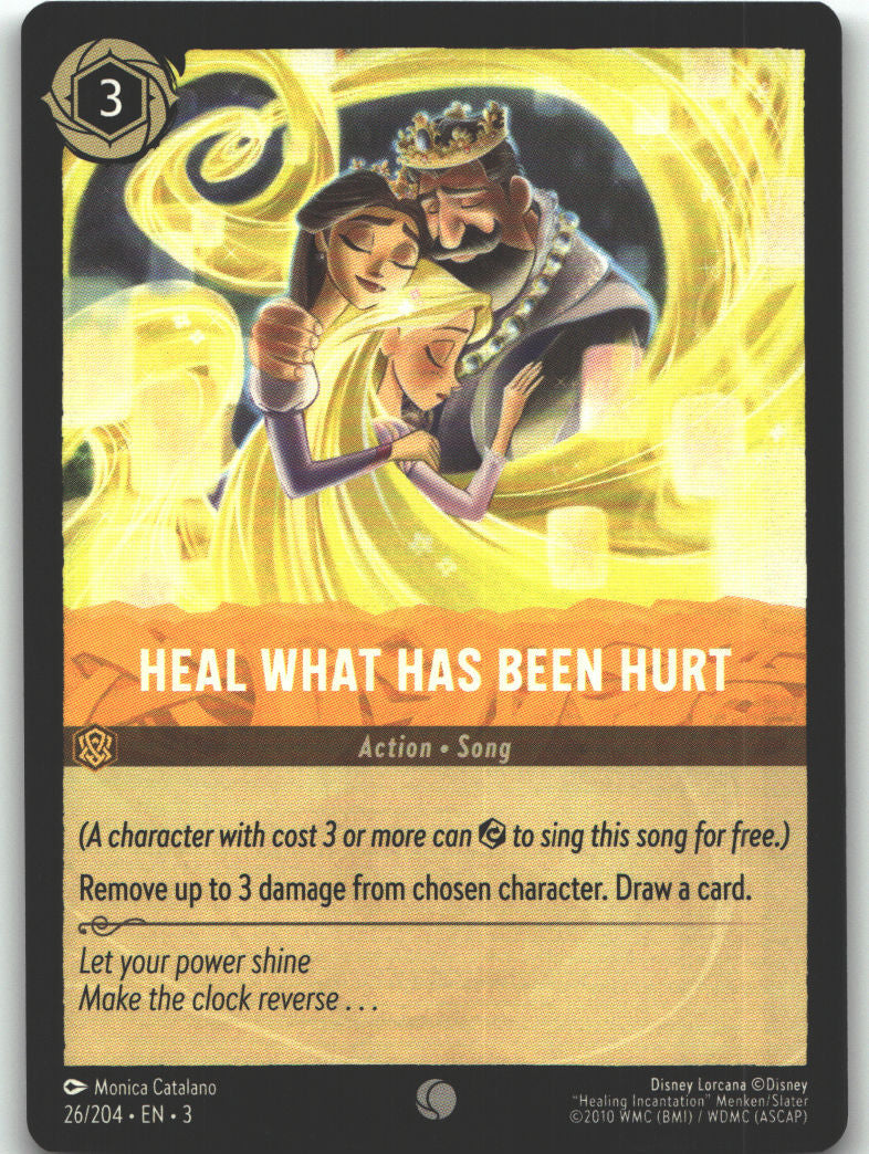 Heal What Has Been Hurt