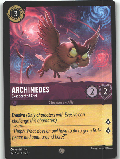Archimedes - Exasperated Owl