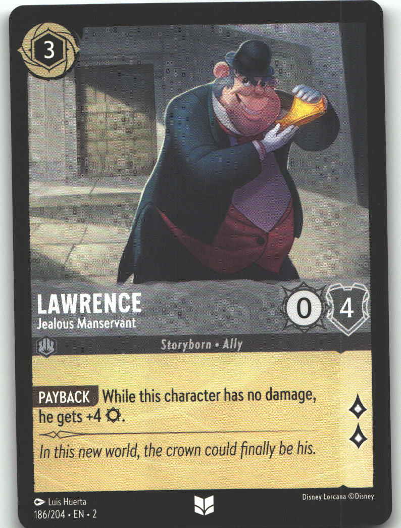 Lawrence - Jealous Manservant
