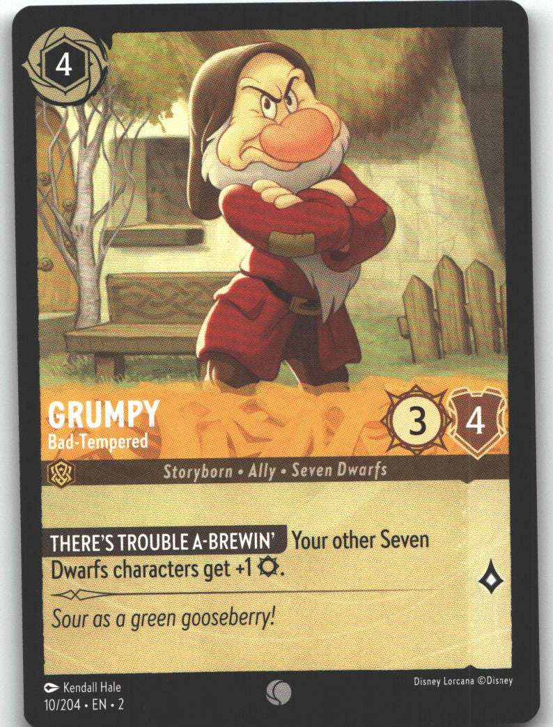 Grumpy - Bad-Tempered