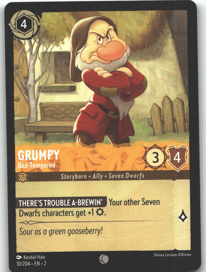 Grumpy - Bad-Tempered