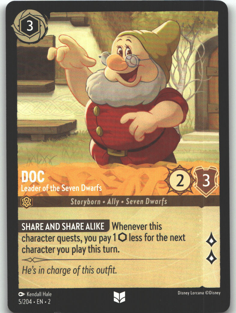 Doc - Leader of the Seven Dwarfs