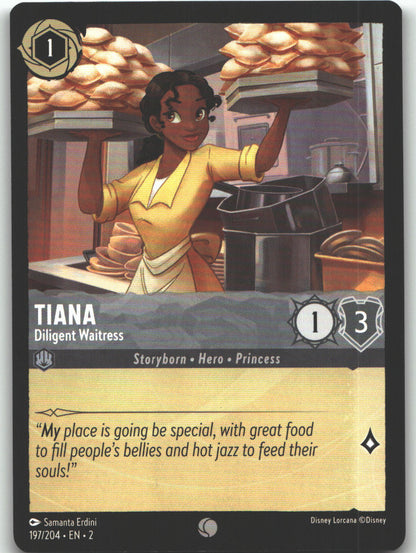 Tiana - Diligent Waitress