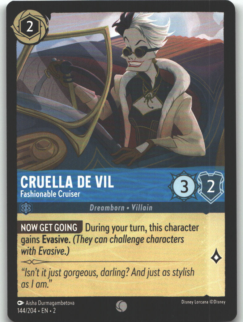 Cruella De Vil - Fashionable Cruiser