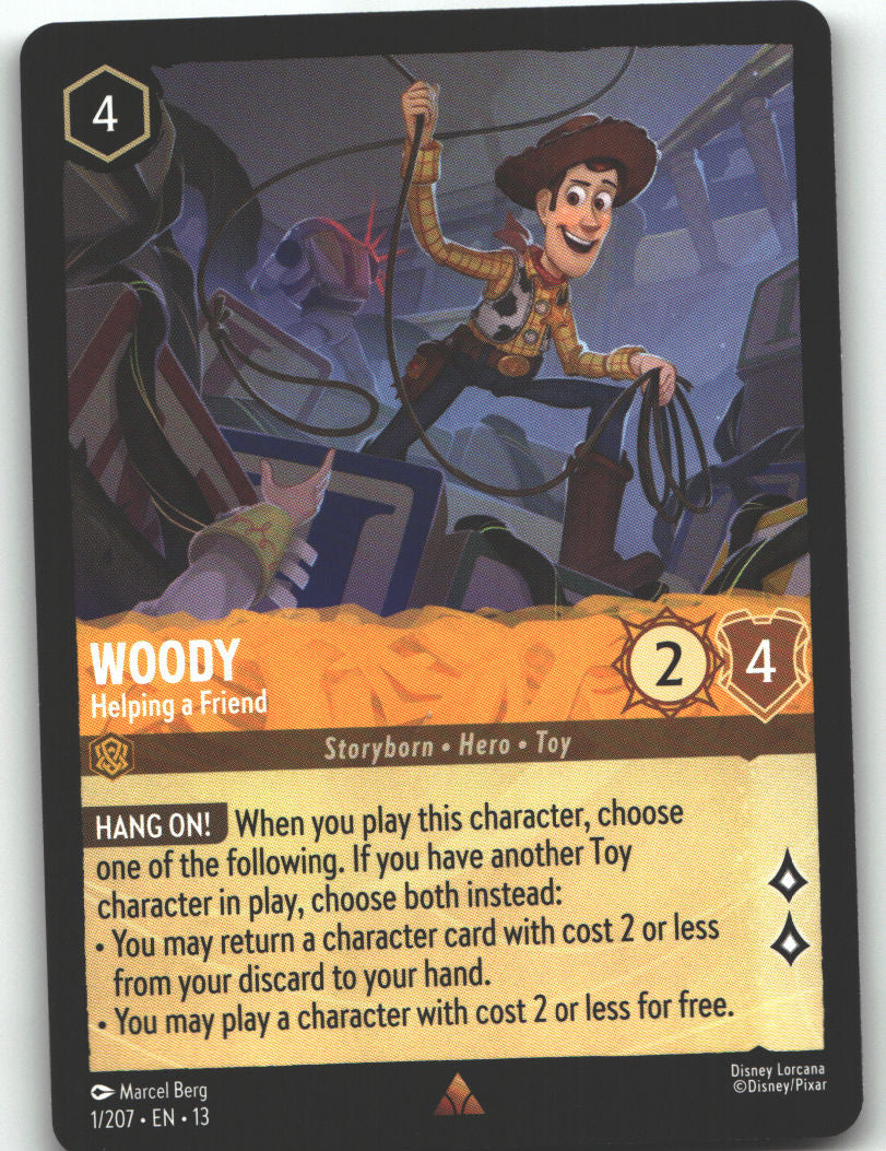 Woody - Helping a Friend