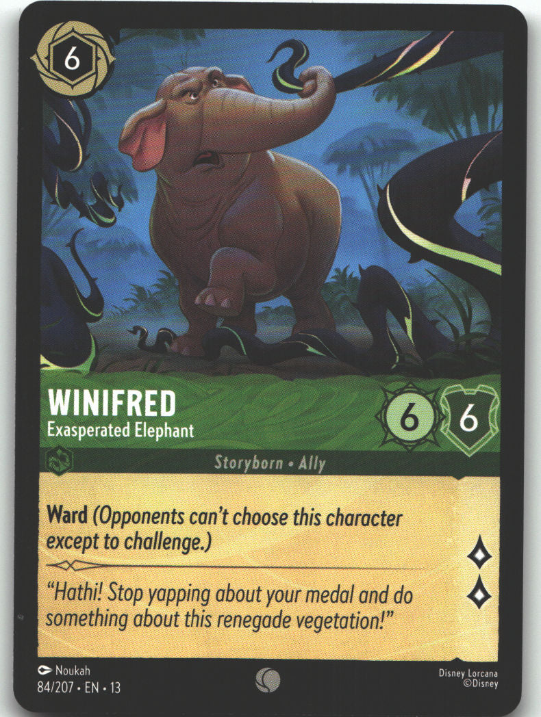 Winifred - Exasperated Elephant