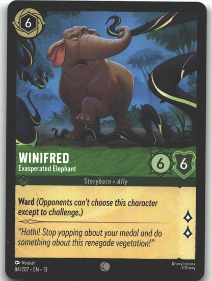 Winifred - Exasperated Elephant