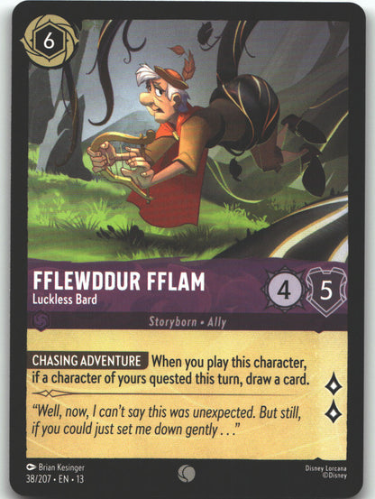 Fflewddur Fflam - Luckless Bard