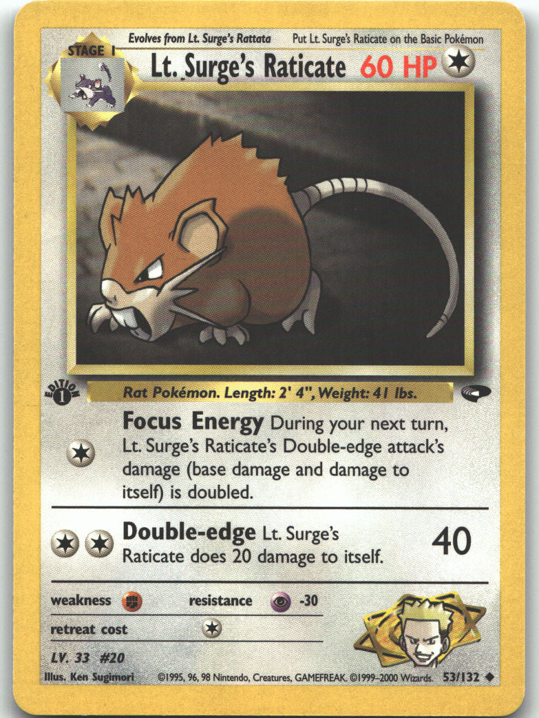 Lt. Surge's Raticate