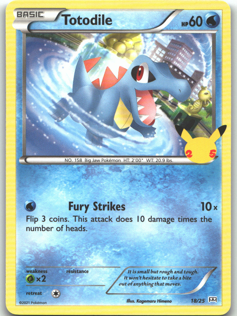 Totodile - 18/25