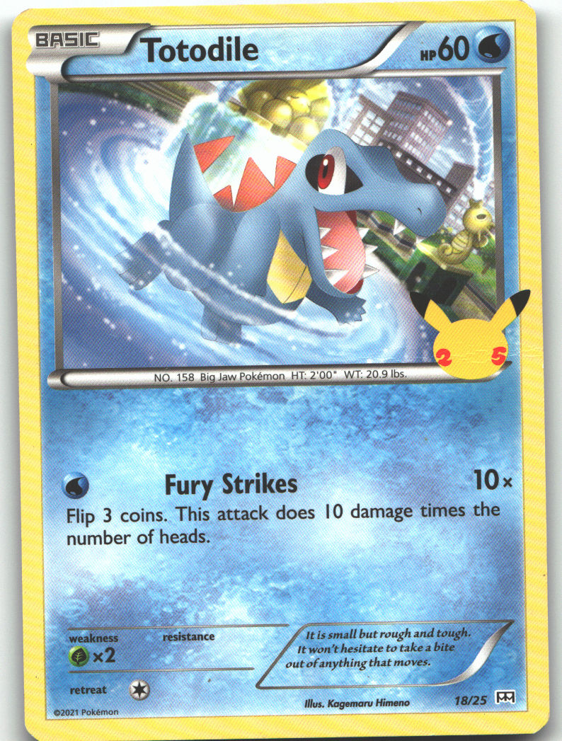 Totodile - 18/25