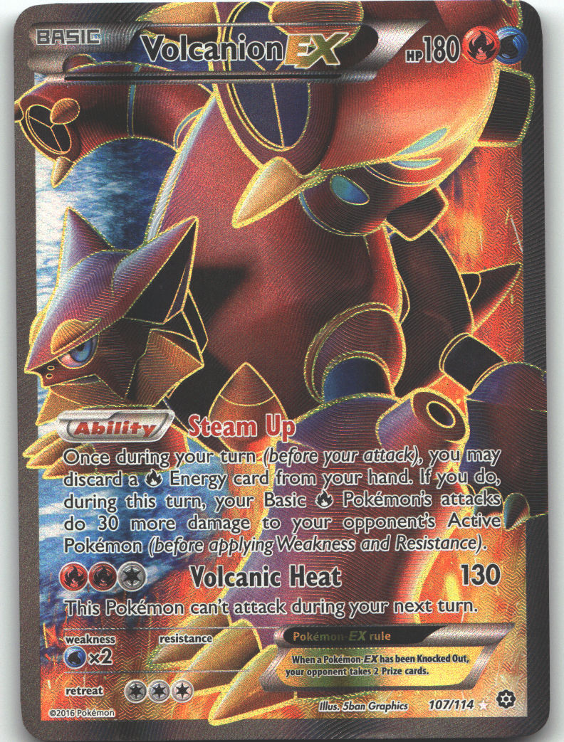 Volcanion EX (Full Art)