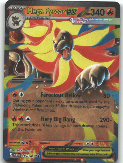 Mega Pyroar ex - 015/086