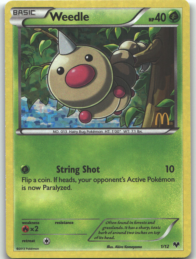 Weedle - 1/12