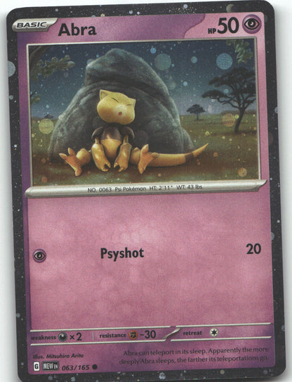 Abra - 063/165 (Cosmos Holo)