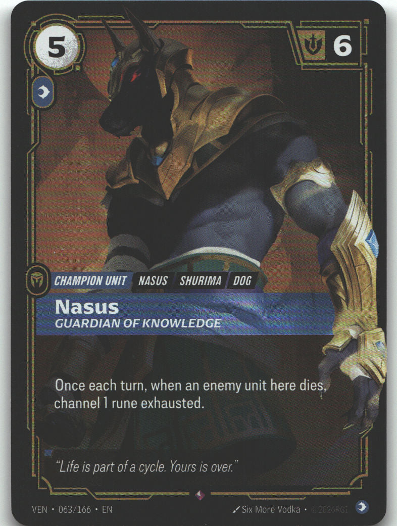 Nasus, Guardian of Knowledge