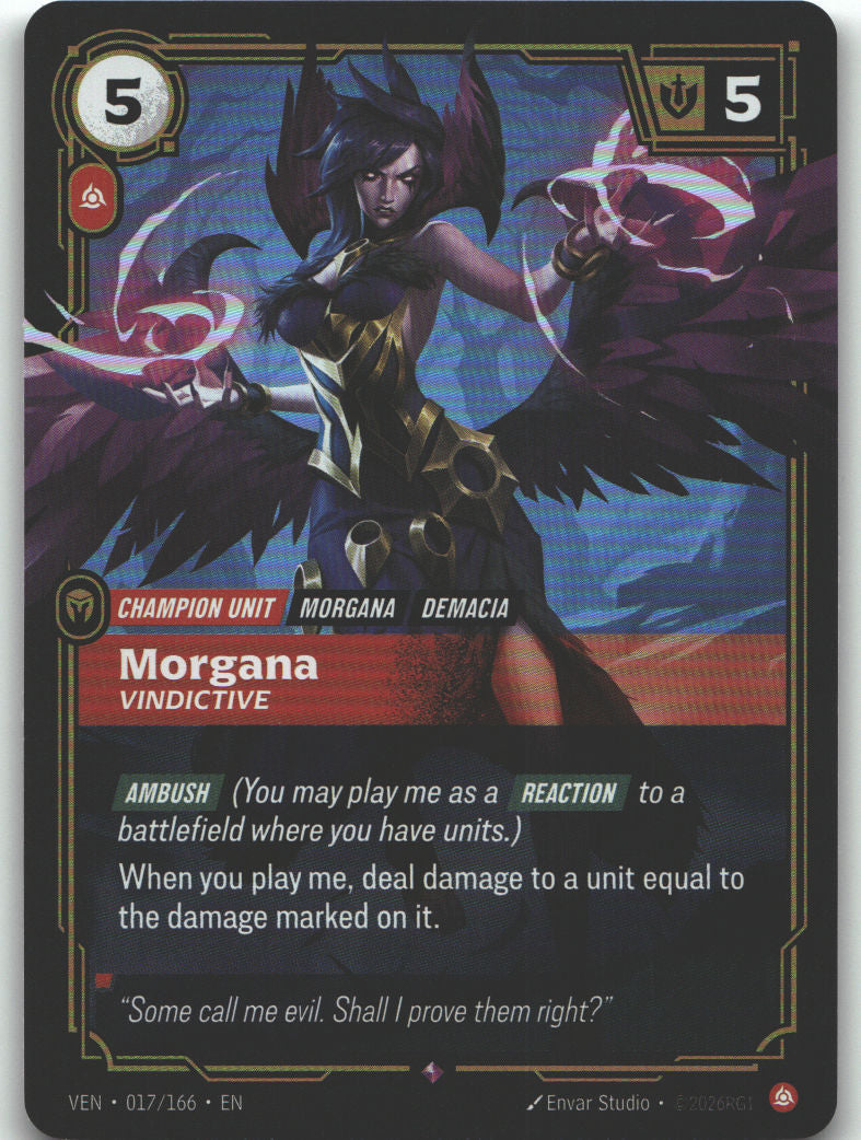 Morgana, Vindictive