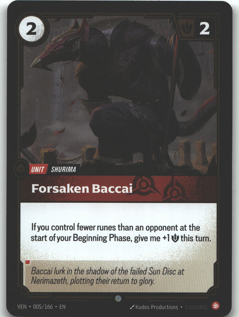 Forsaken Baccai