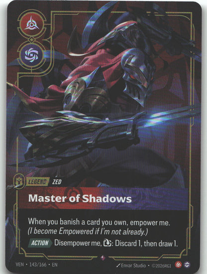 Zed, Master of Shadows