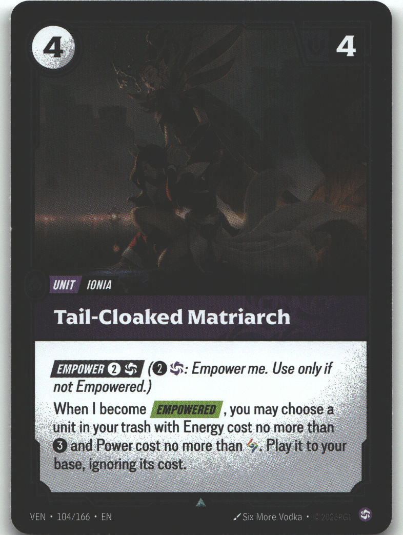 Tail-Cloaked Matriarch