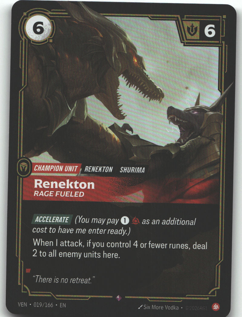 Renekton, Rage Fueled