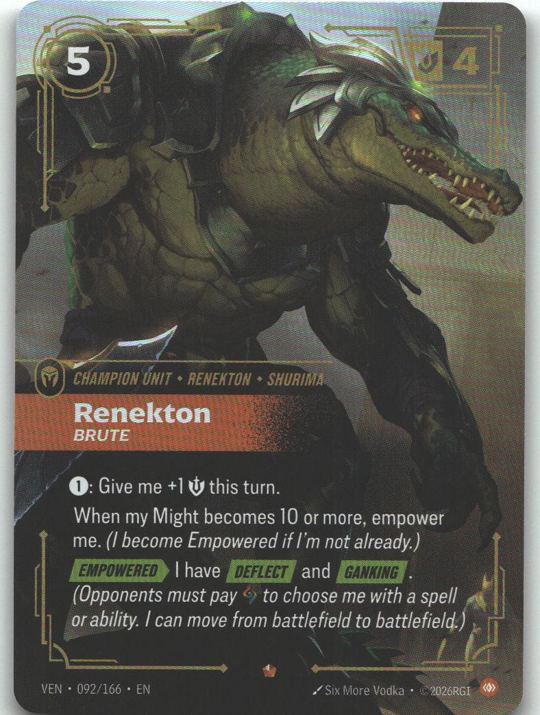 Renekton, Brute