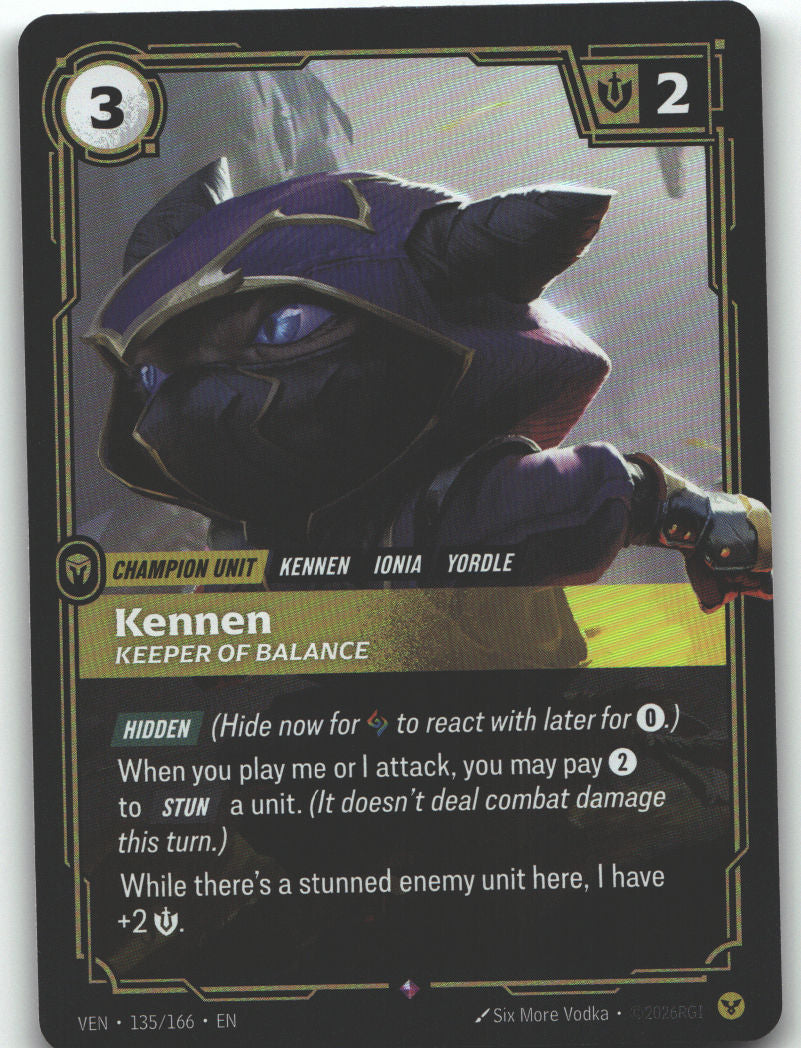 Kennen, Keeper of Balance