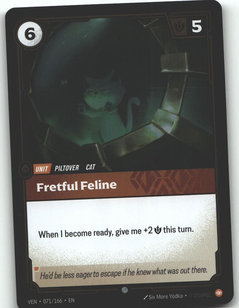 Fretful Feline