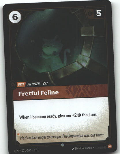 Fretful Feline