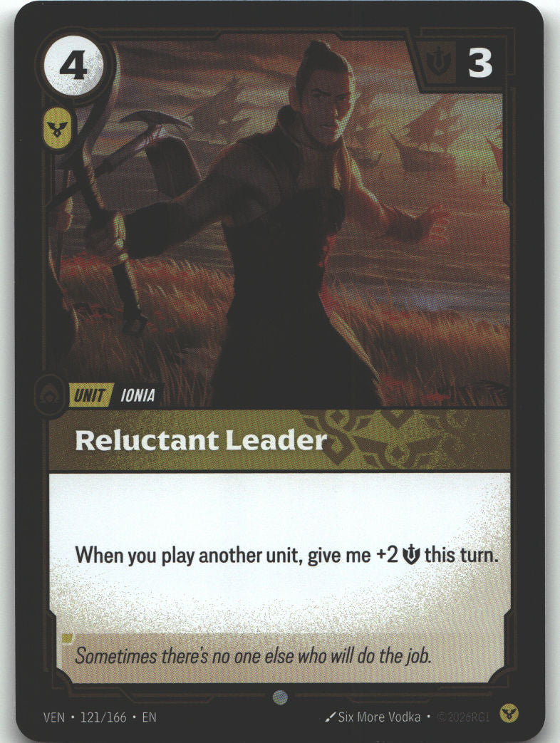 Reluctant Leader