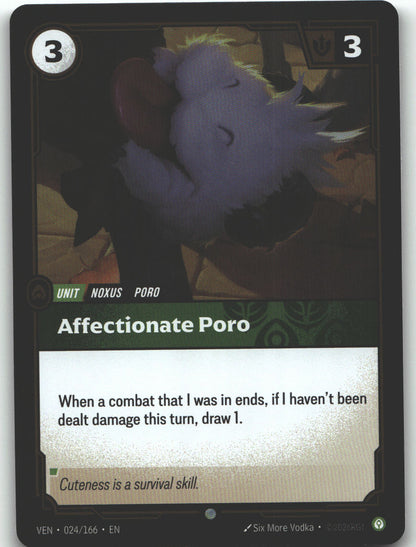 Affectionate Poro