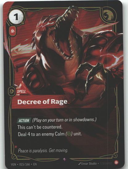 Decree of Rage