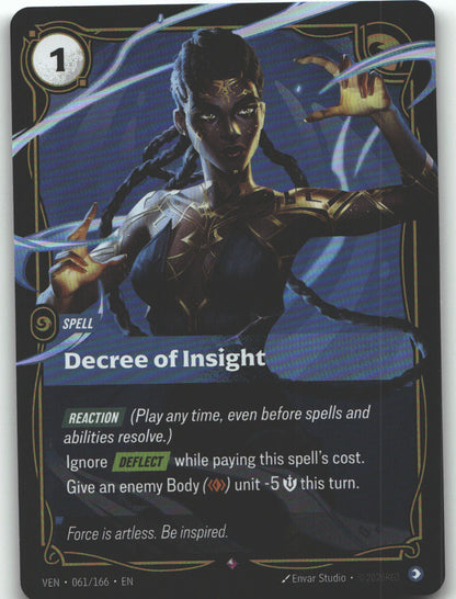 Decree of Insight