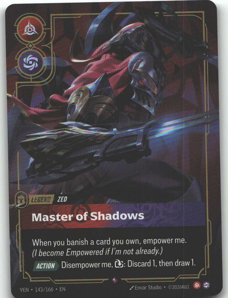 Zed, Master of Shadows
