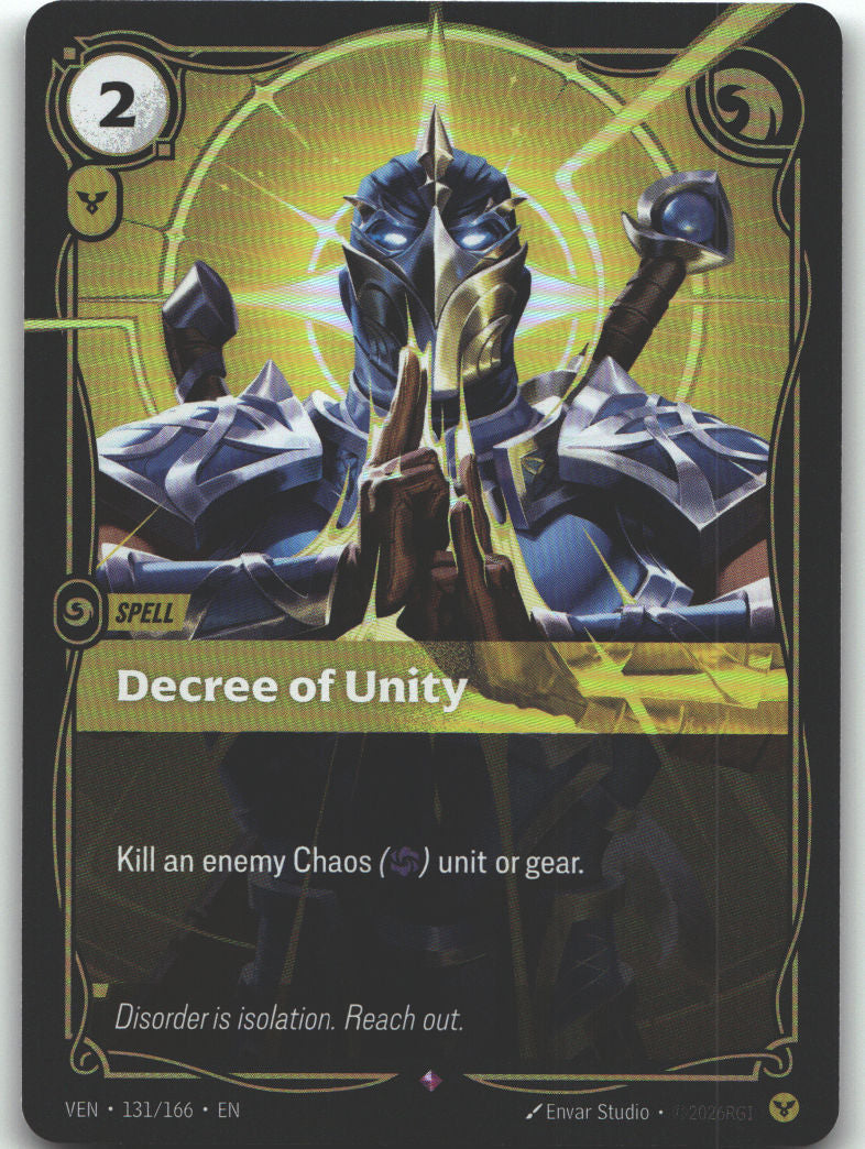 Decree of Unity
