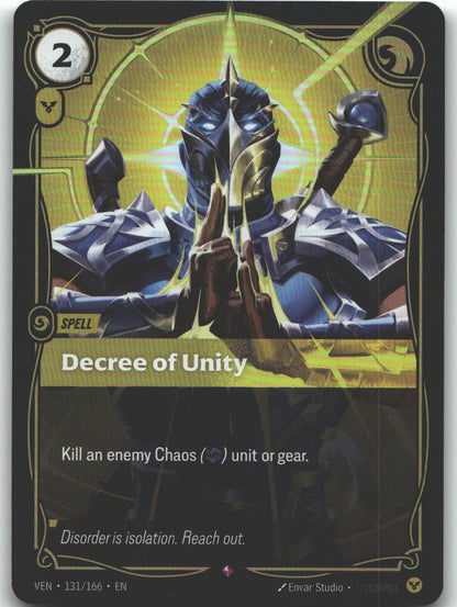 Decree of Unity