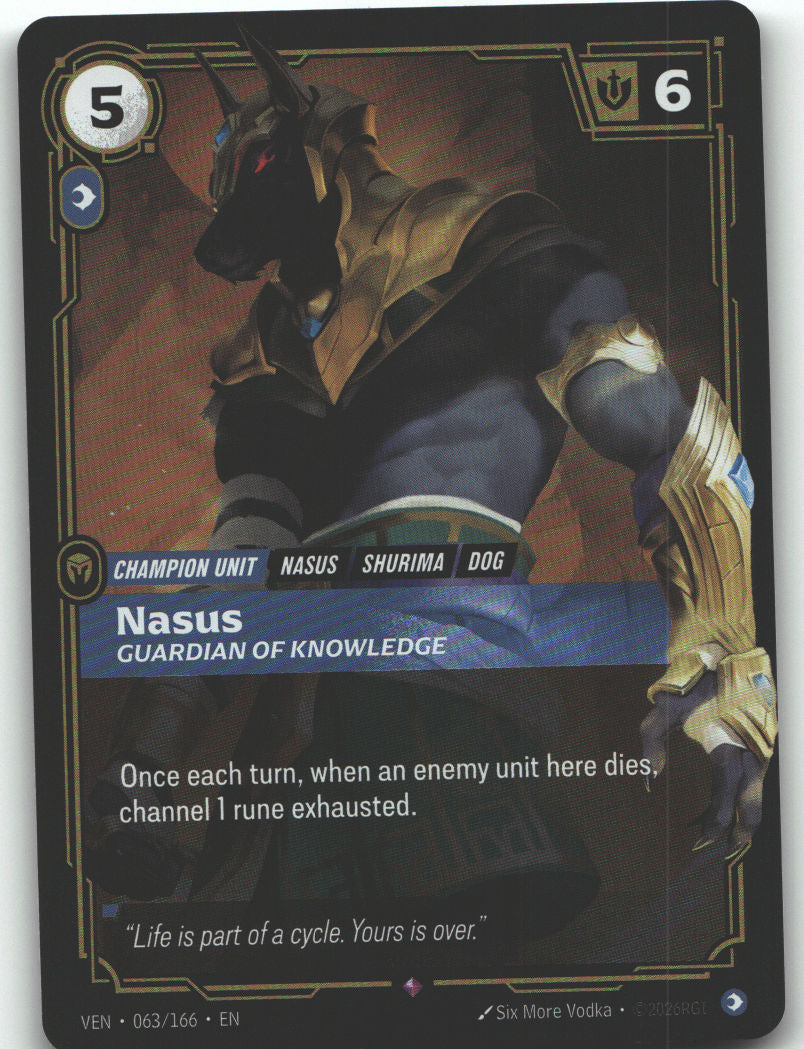 Nasus, Guardian of Knowledge