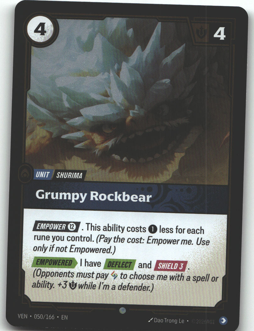Grumpy Rockbear