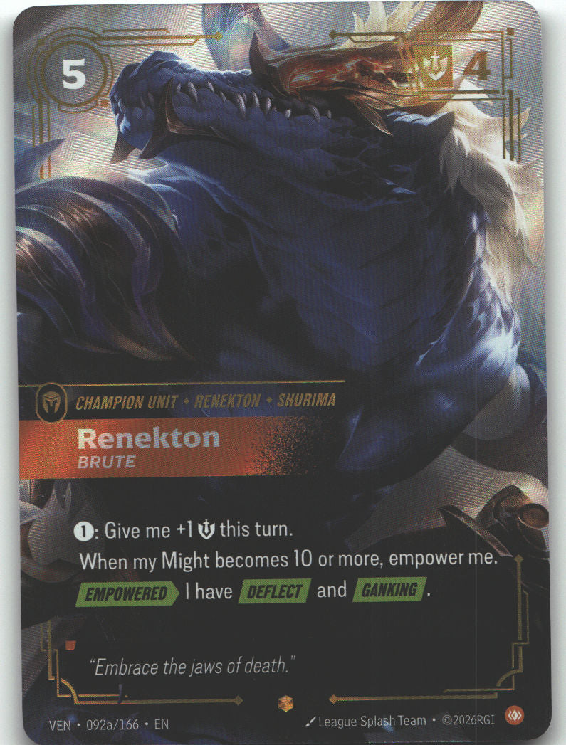 Renekton, Brute (Alternate Art)