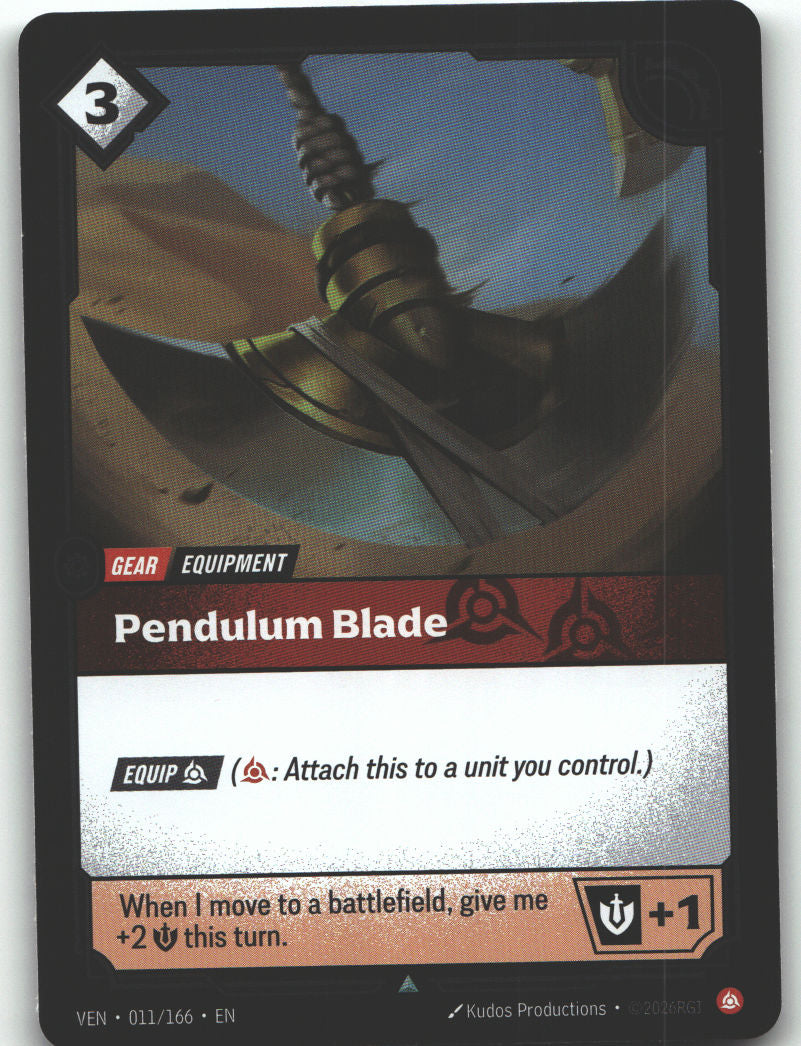 Pendulum Blade