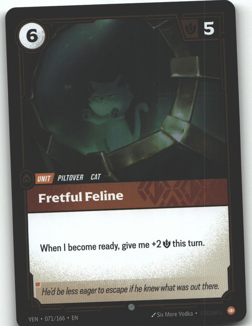Fretful Feline