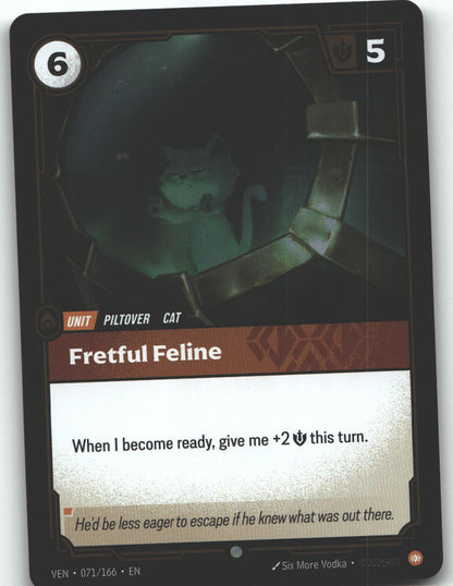 Fretful Feline