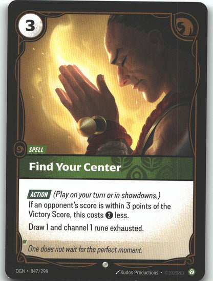Find Your Center