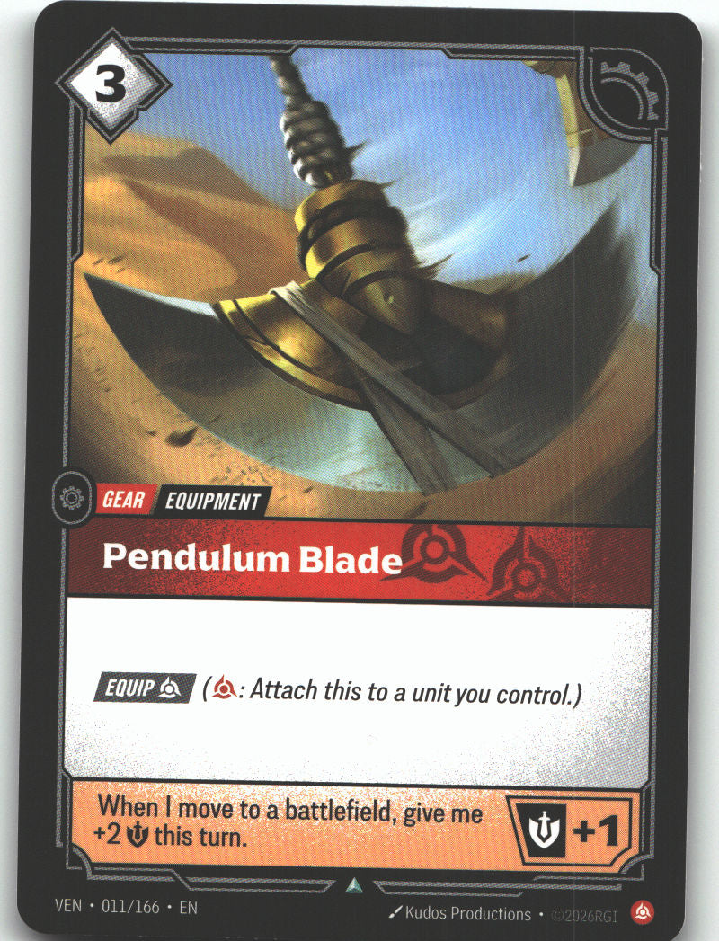 Pendulum Blade